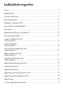 Ølgod Museumsforening: Indholdsfortegnelse 2012